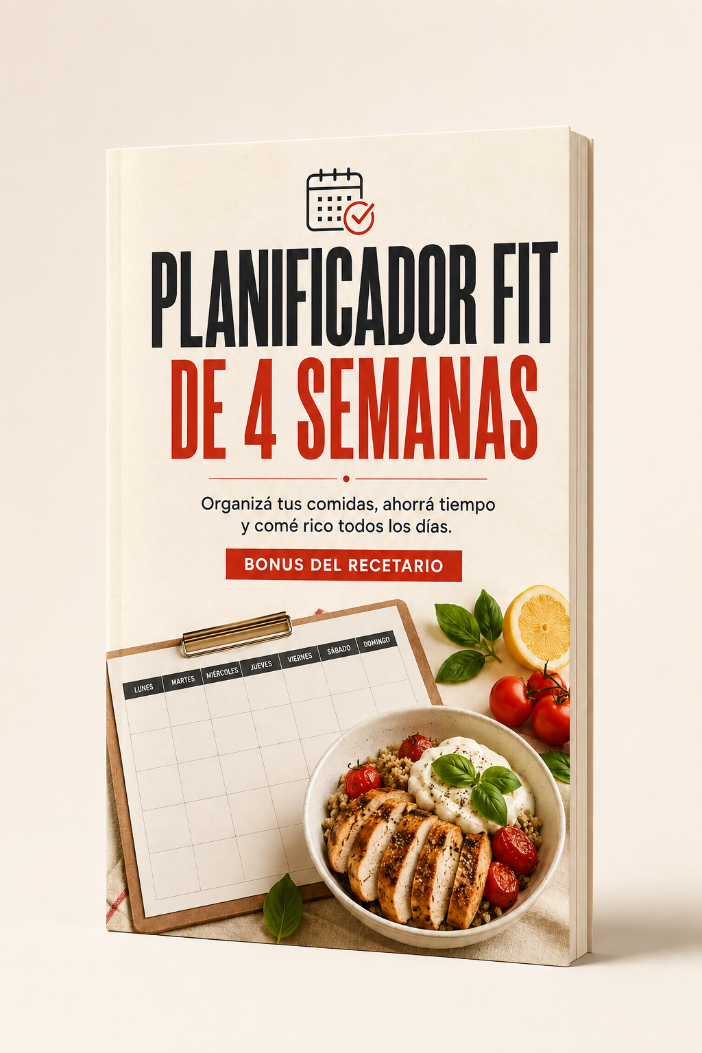 Planificador Fit de 4 Semanas | Ebook PDF